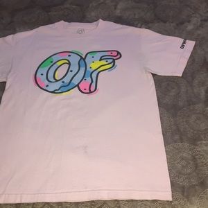Light pink odd future T-shirt